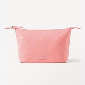 Athleta All About Large Cosmetic Pouch Pink Mimosa Color NWT